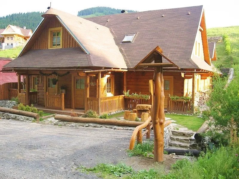 Pohľad na chatu